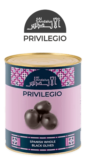 aceitunas negras Privilegio