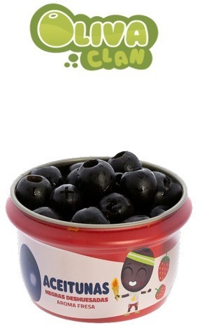 envase de aceitunas Oliva Clan
