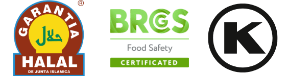 certificación Halal, K y BRCS